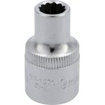 YATO 12-kulmahylsy 1/2" 38 mm 9 mm