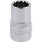 YATO 12-kulmahylsy 1/2" 38 mm 14 mm