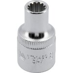 YATO Spline-hylsy 1/2" 38 mm 8 mm