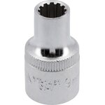 YATO Spline-hylsy 1/2" 38 mm 9 mm