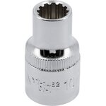 YATO Spline-hylsy 1/2" 38 mm 10 mm