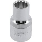 YATO Spline-hylsy 1/2" 38 mm 11 mm