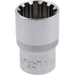 YATO Spline-hylsy 1/2" 38 mm 19 mm