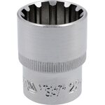 YATO Spline-hylsy 1/2" 38 mm 22 mm