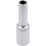YATO Pitkä 12-kulmahylsy 1/2" 77 mm 9 mm
