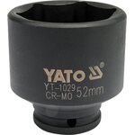 YATO Iskuhylsy 1/2" 72 mm 52 mm