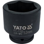 YATO Iskuhylsy 3/4" 72 mm 52 mm