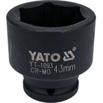 YATO Iskuhylsy 3/4" 57 mm 43 mm