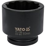 YATO 12-kulmaiskuhylsy 1" 100 mm 80 mm