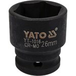 YATO Iskuhylsy 1/2" 43 mm 26 mm