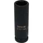 YATO Pitkä iskuhylsy 1/2" 78 mm 17 mm