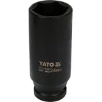 YATO Pitkä iskuhylsy 1/2" 78 mm 24 mm