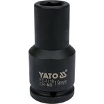 YATO Pitkä iskuhylsy 3/4" 90 mm 19 mm