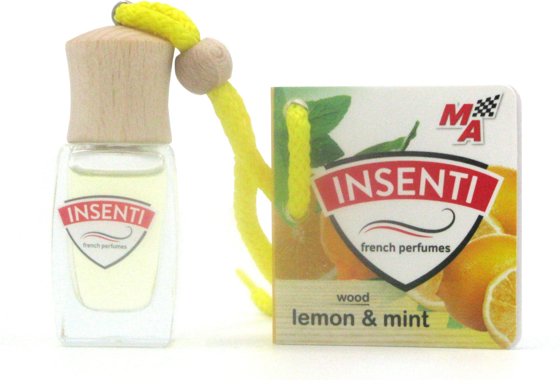 MOJE AUTO INSENTI Air freshener wood 8 ml Lemon and mint