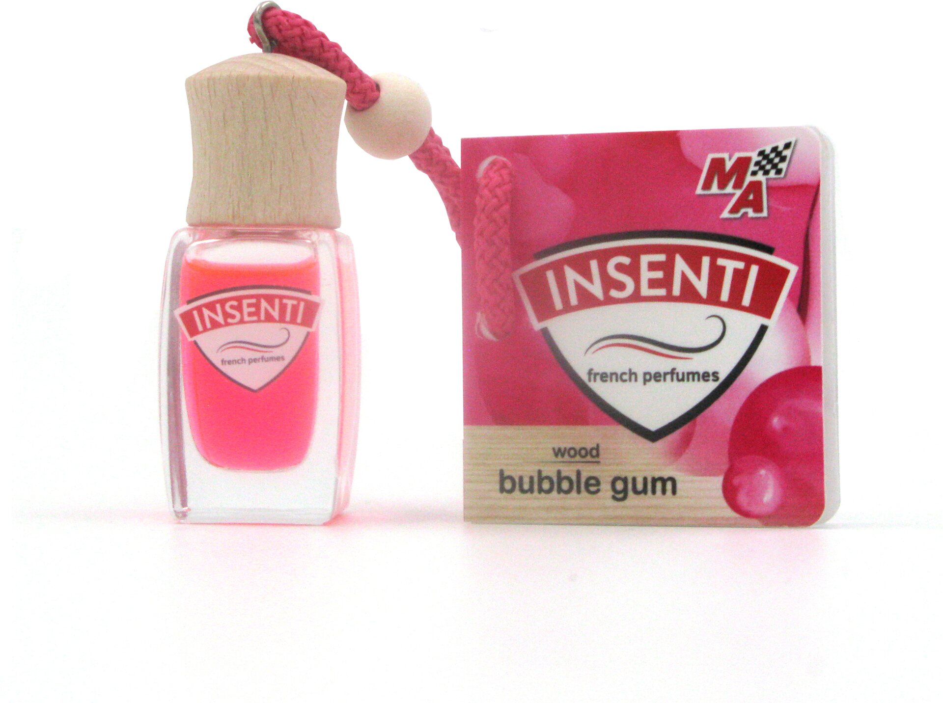 MOJE AUTO INSENTI Air freshener wood 8 ml Bubble Gum