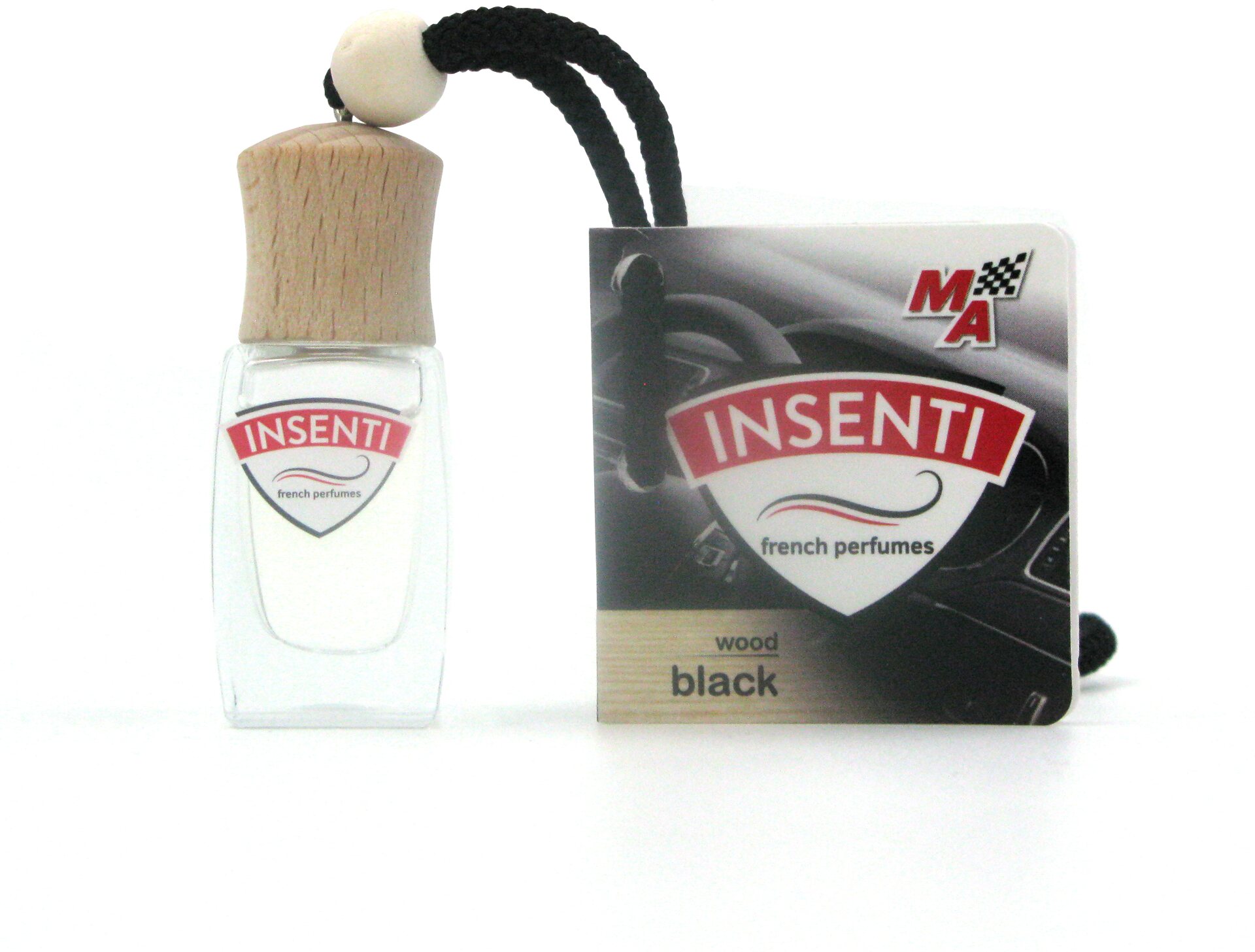 MOJE AUTO INSENTI Air freshener wood 8 ml Black