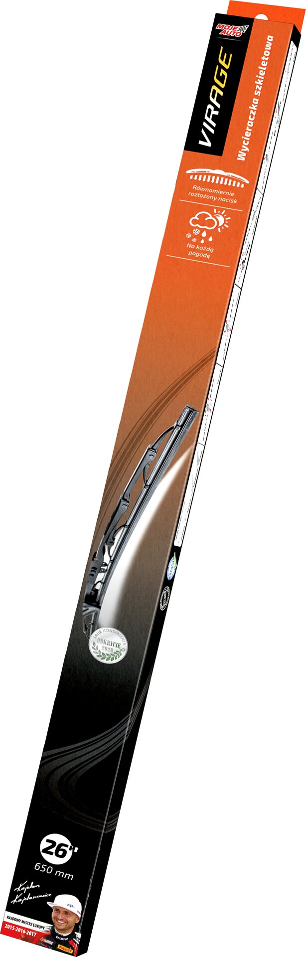 MOJE AUTO VIRAGE Windshield wipers 650mm - 26"