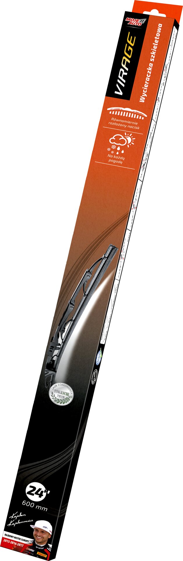 MOJE AUTO VIRAGE Windshield wipers 600mm - 24"