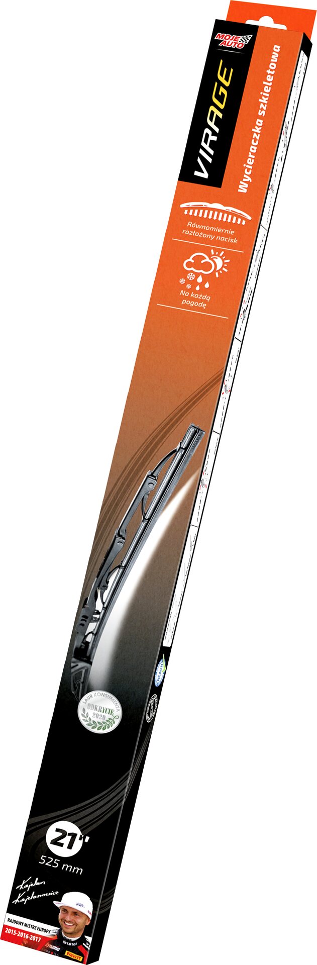 MOJE AUTO VIRAGE Windshield wipers 525mm - 21"