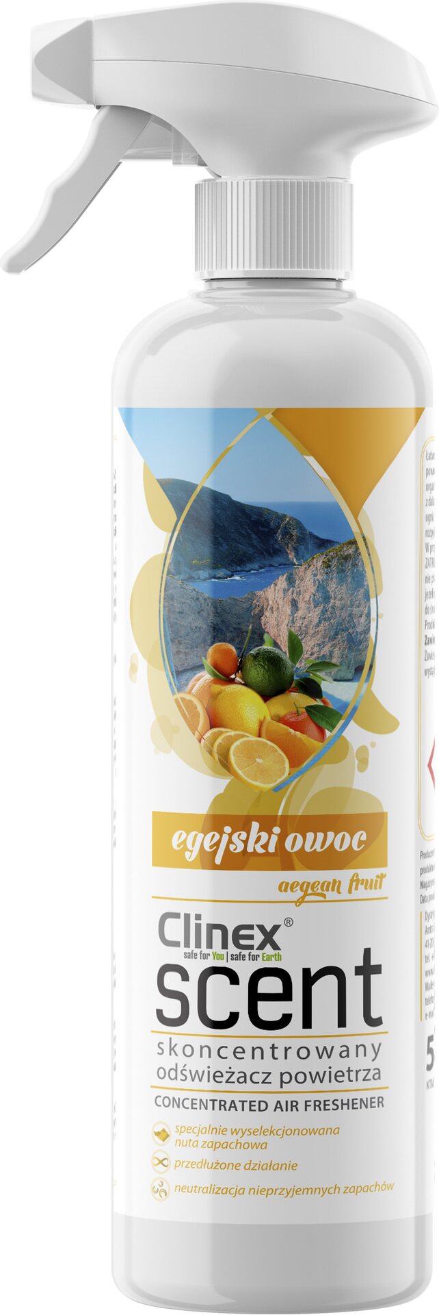 CLINEX Scent air freshener spray 500 ml Aegean fruit