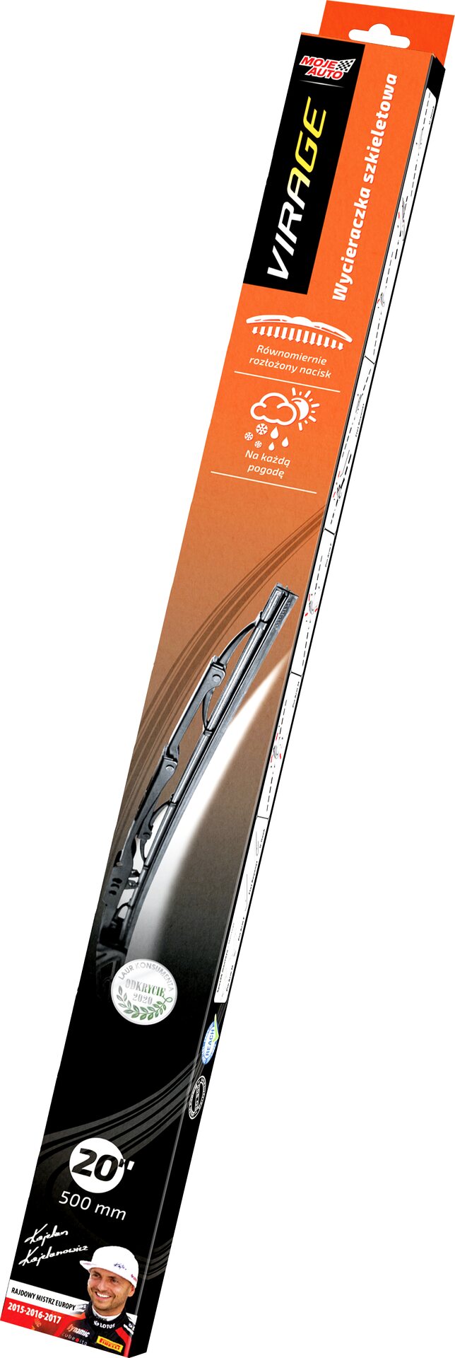 MOJE AUTO VIRAGE Windshield wipers 500mm - 20"