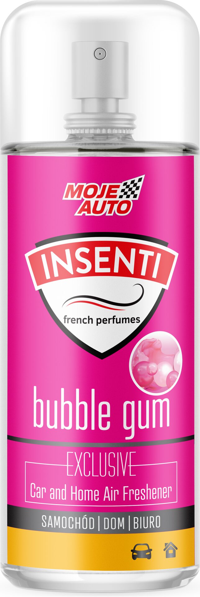 MOJE AUTO INSENTI Air freshener spray 50 ml Bubble Gum
