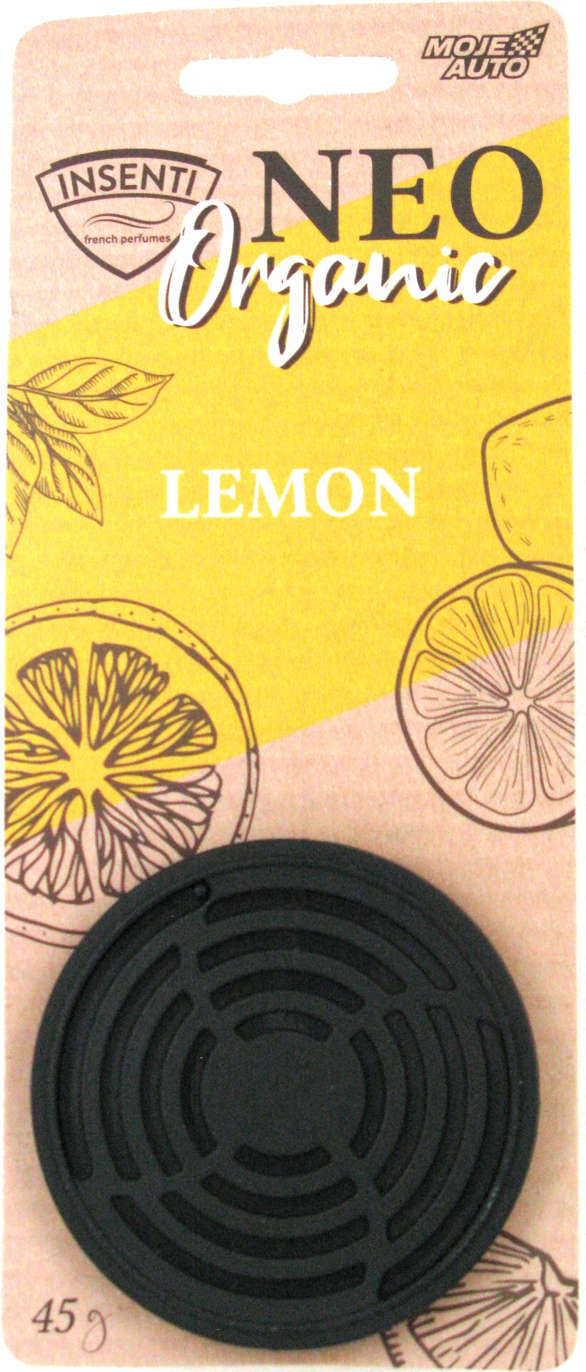 MOJE AUTO INSENTI Neo organic 45 g Lemon