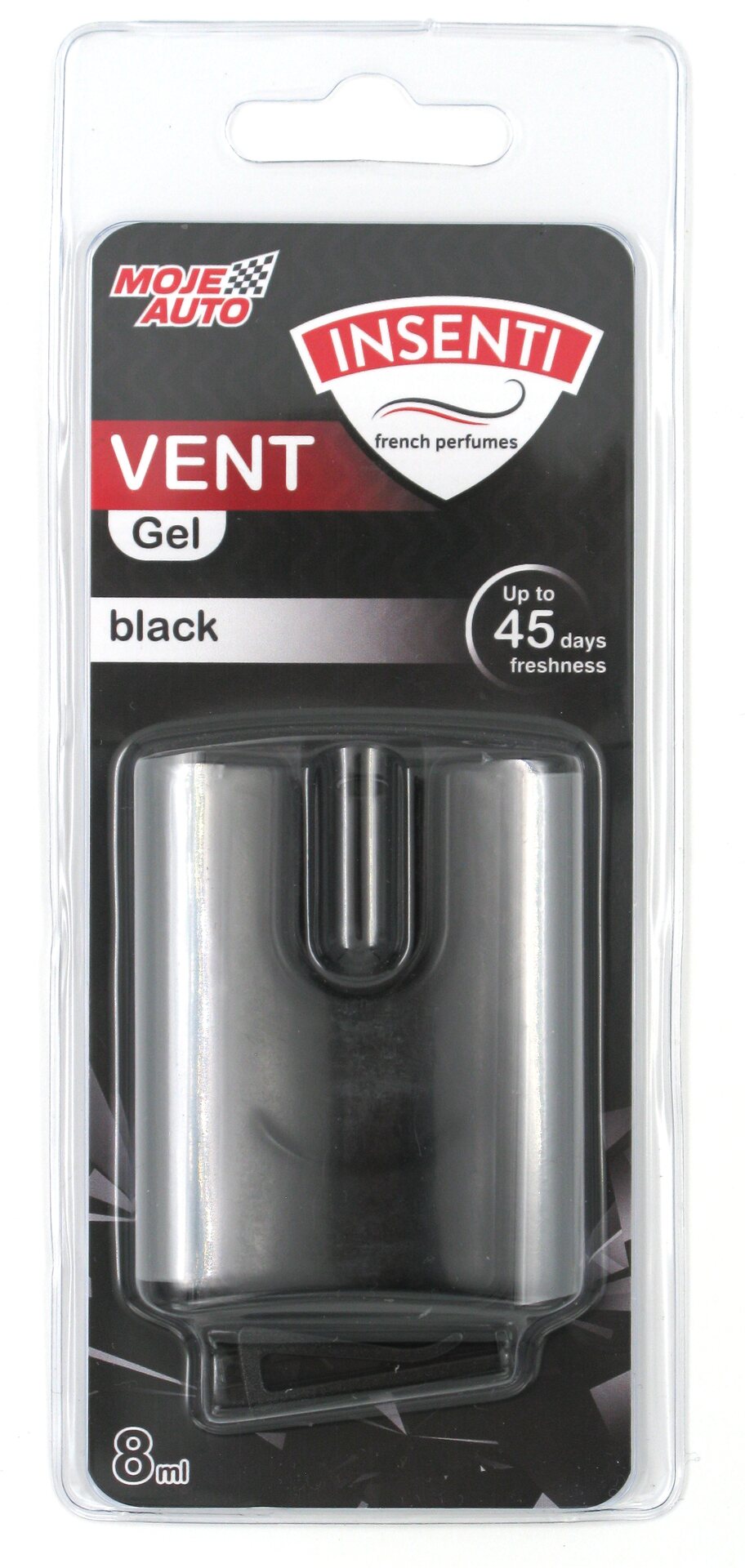 MOJE AUTO INSENTI Vent gel 8 ml Black