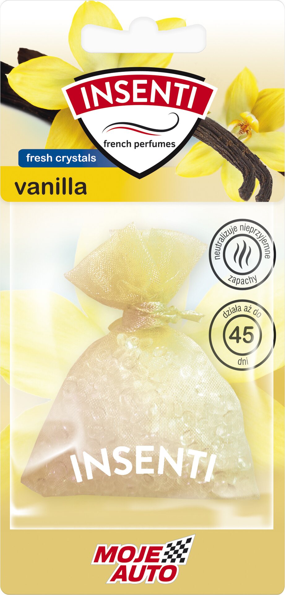 MOJE AUTO INSENTI Fresh bag 20 g Vanilia