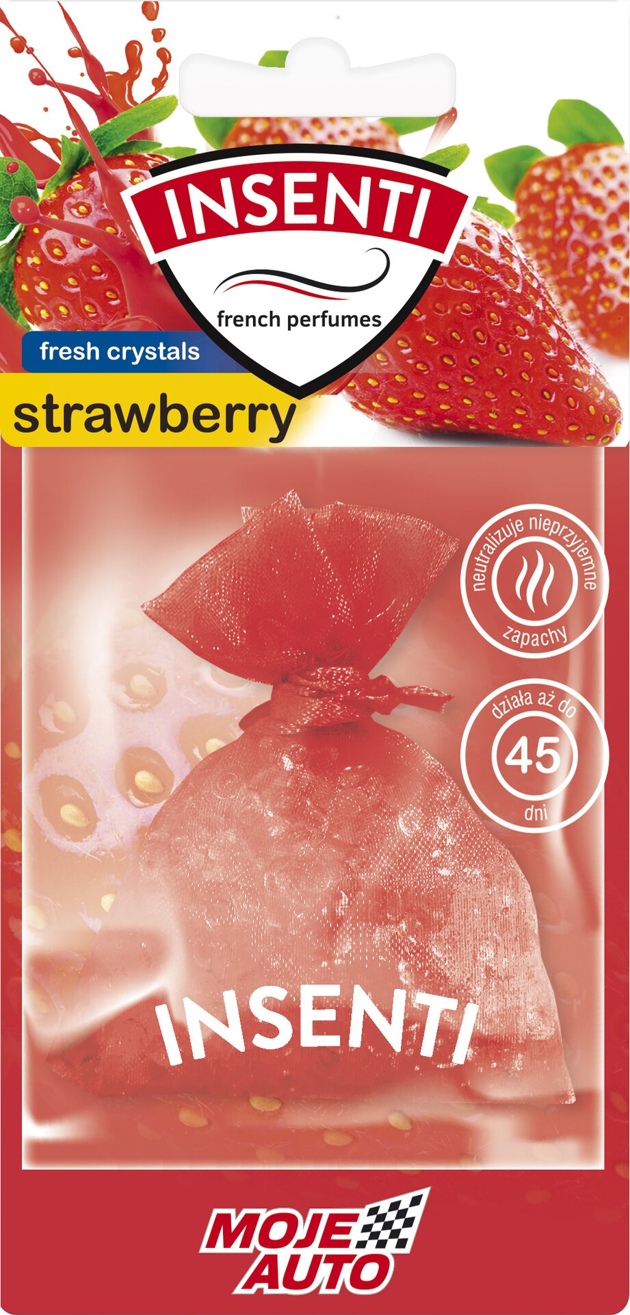 MOJE AUTO INSENTI Fresh bag 20 g Strawberry