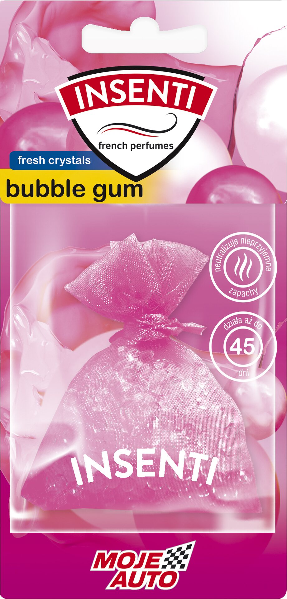 MOJE AUTO INSENTI Fresh bag 20 g Bubble Gum