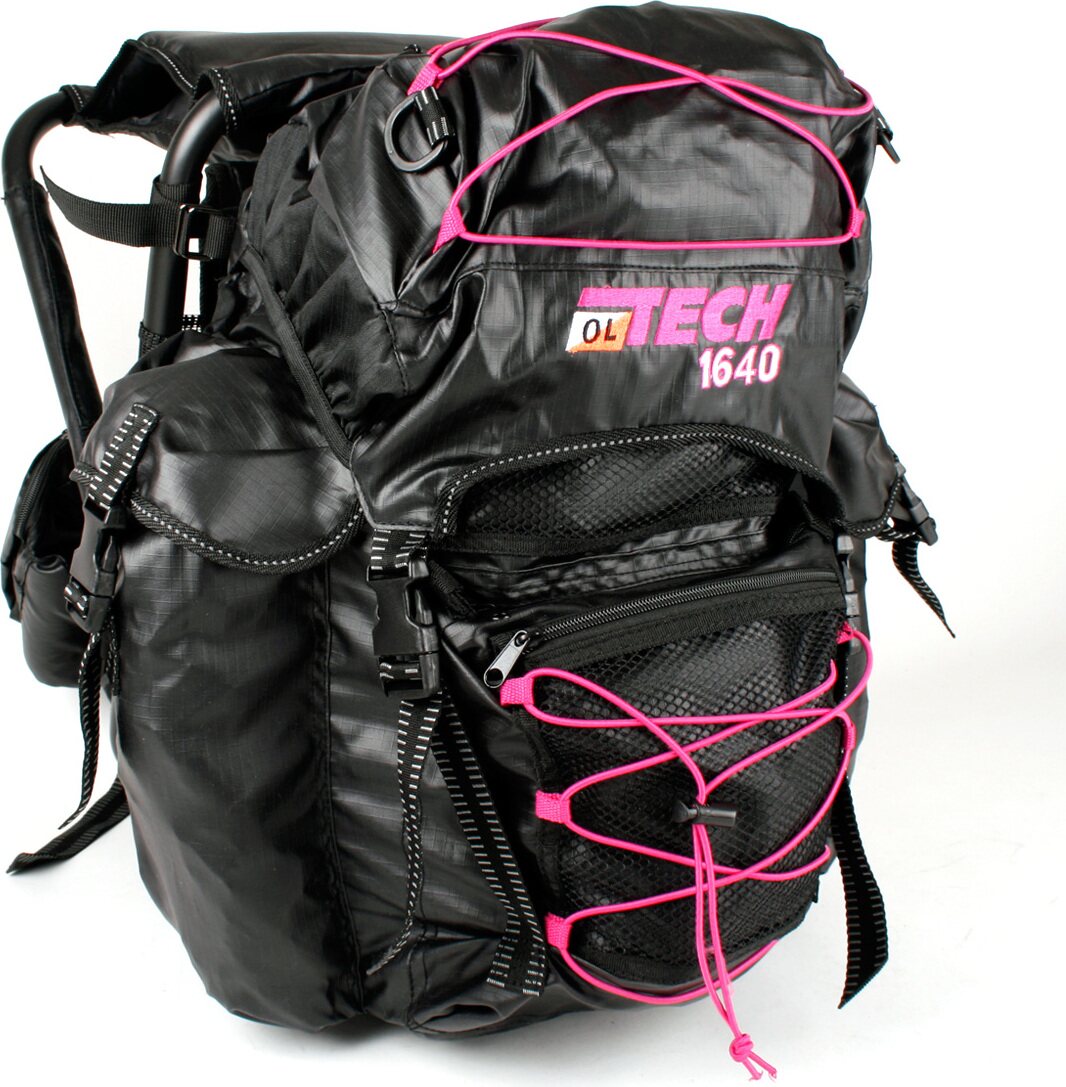 OLTECH 1640 -tuolirinkka 40L Musta/pinkki