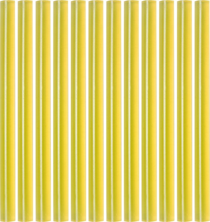 YATO Kuumaliimapuikot 7,2 x 100 mm, 12 kpl 黄色