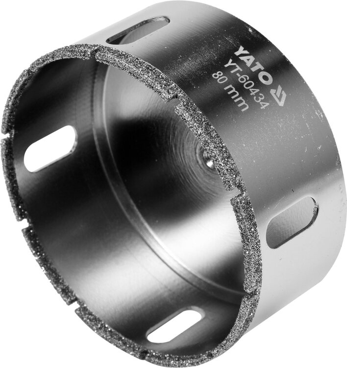 YATO Timanttiporanterä koville materiaaleille 80 mm