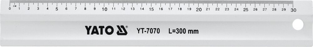 YATO Alumiiniviivain 300 mm