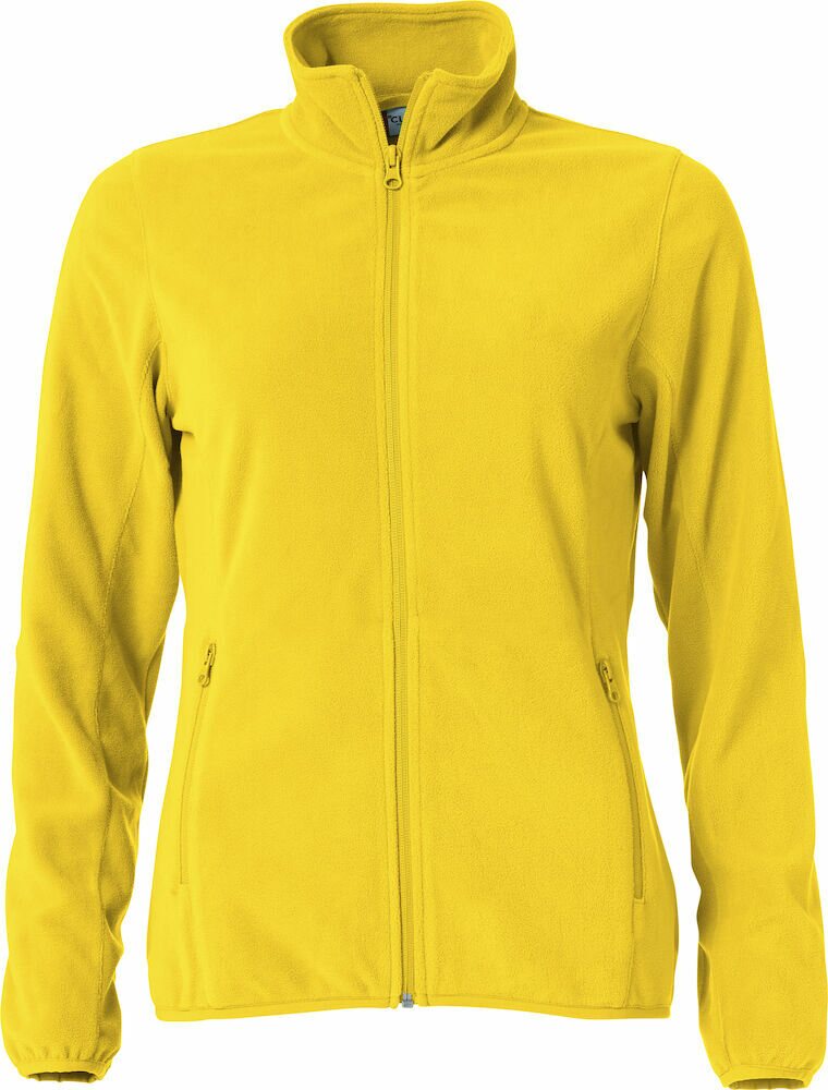 CLIQUE Basic Micro Fleece Jacket Ladies Lemon (10)