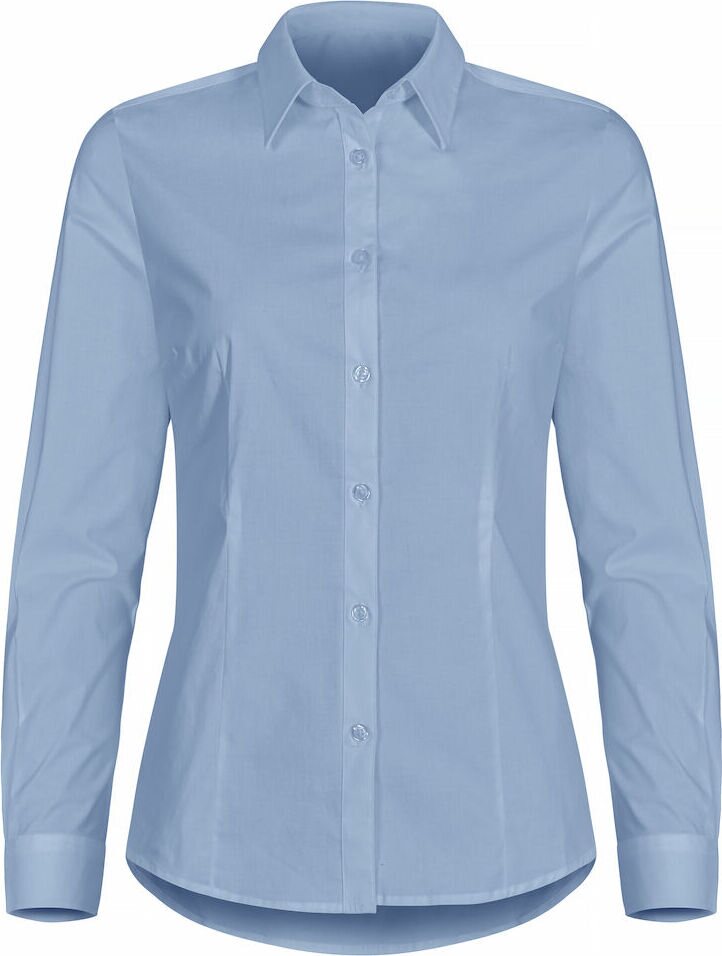 CLIQUE Stretch Shirt LS Lady Light blue (57)