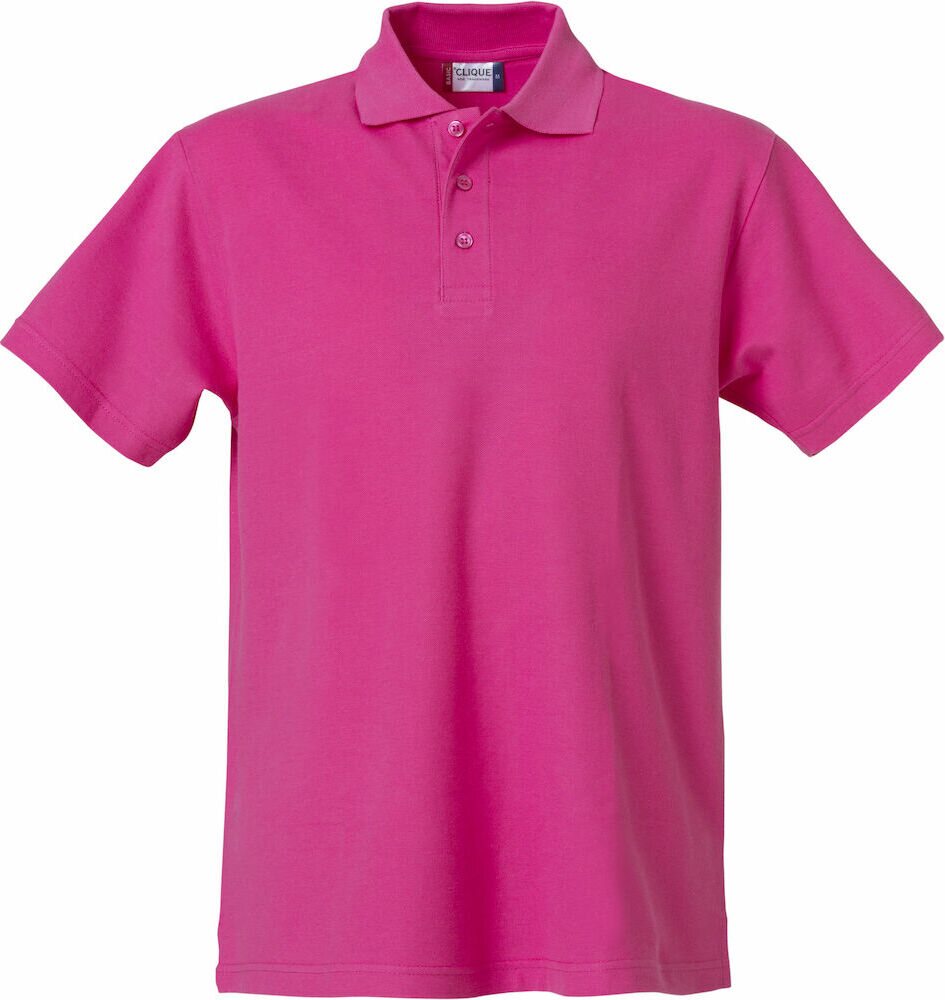CLIQUE Basic -miesten pikeepaita Fuksia (300)