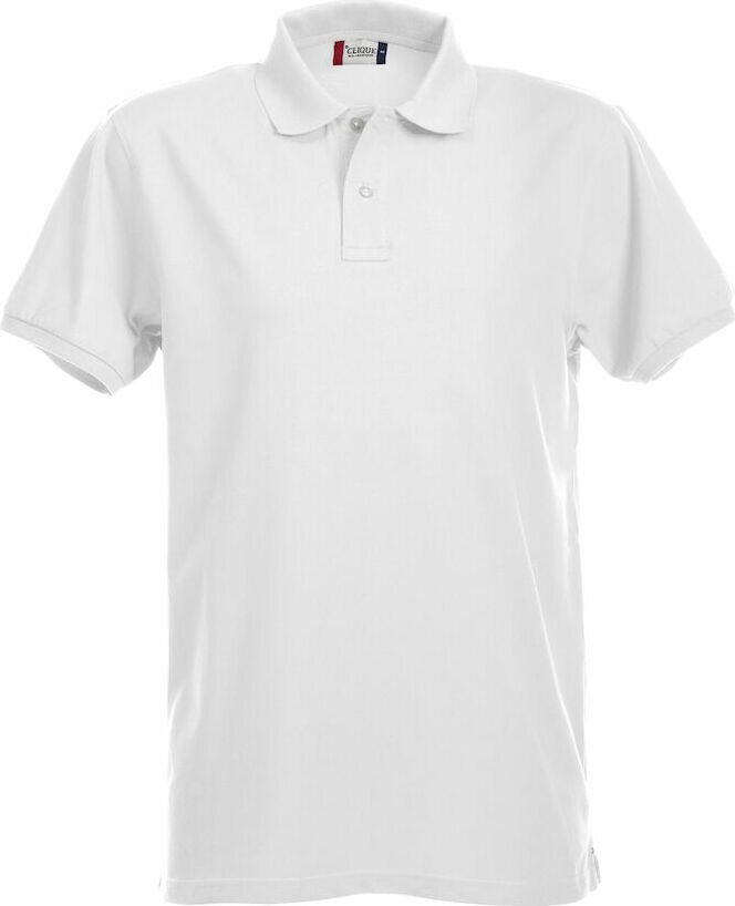 CLIQUE Stretch Premium Polo White (00)