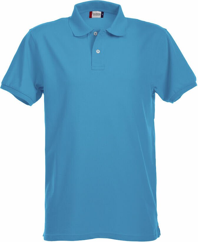 CLIQUE Stretch Premium Polo Turquoise (54)