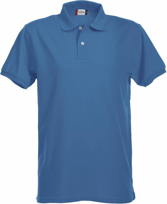 CLIQUE Stretch Premium Polo Royal blue (55)