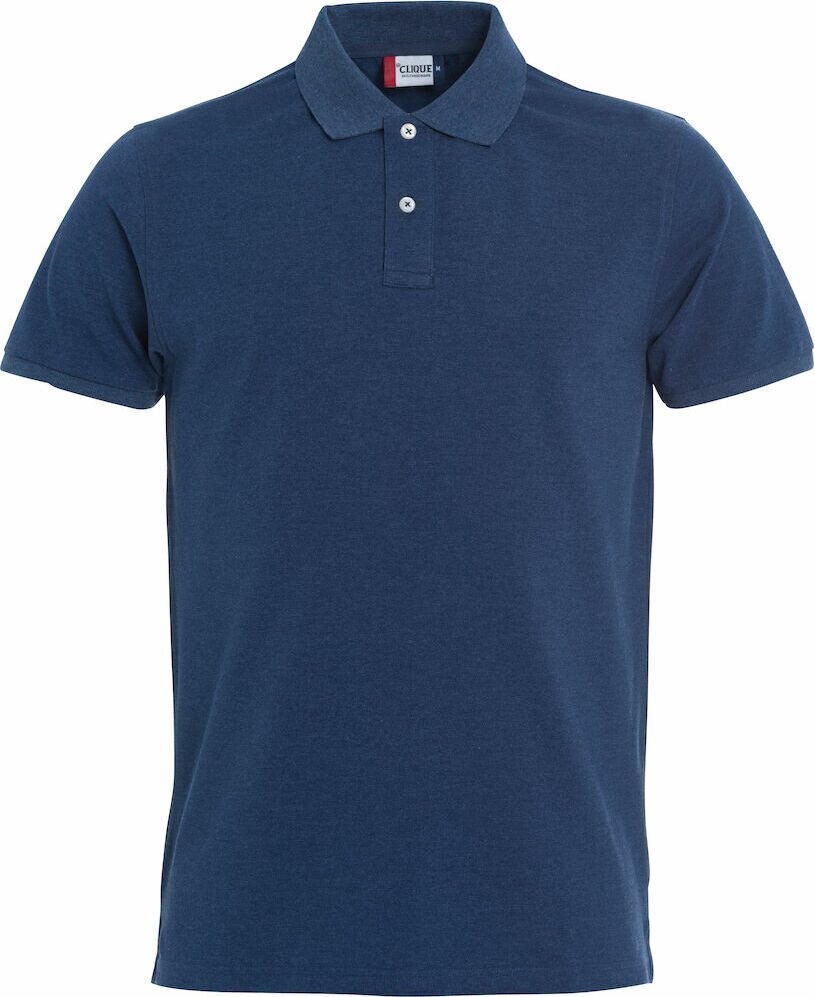 CLIQUE Stretch Premium Polo Blue melange (565)