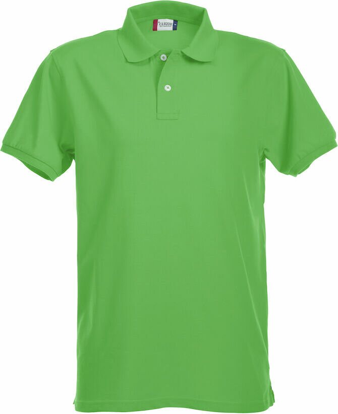 CLIQUE Stretch Premium Polo Apple green (605)