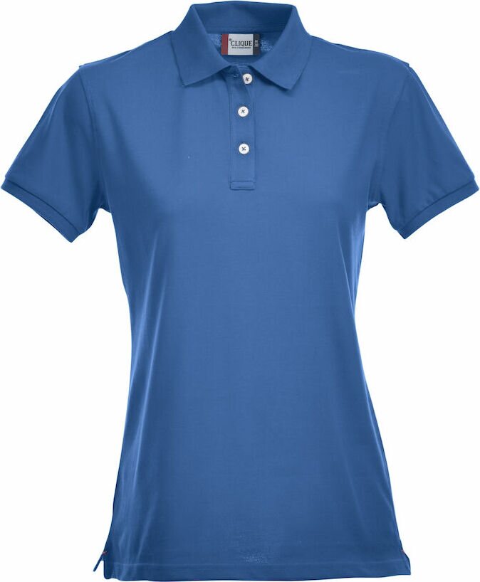 CLIQUE Stretch Premium Polo Ladies Royal blue (55)