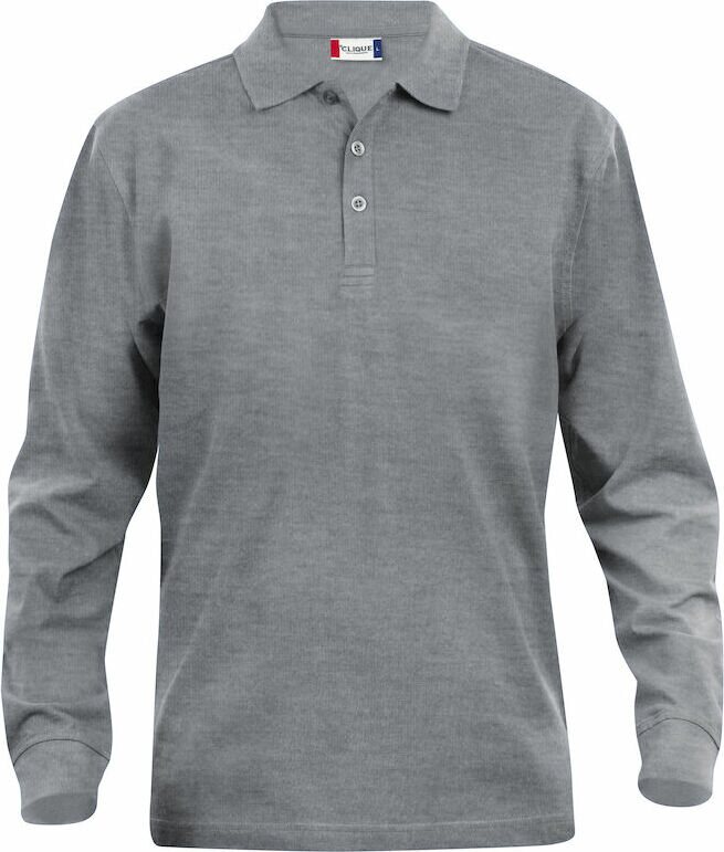 CLIQUE Classic Lincoln L/S Grey melange (95)
