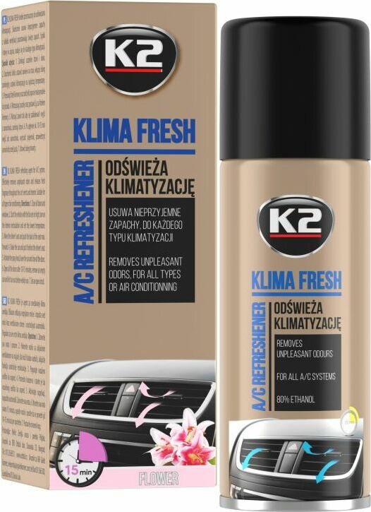 K2 KLIMA FRESH - Ilmastoinnin raikastaja 150ML Kukka