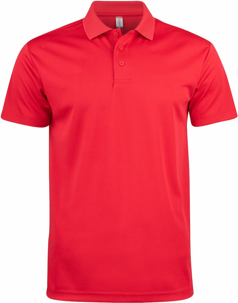CLIQUE Basic Active Polo Red (35)