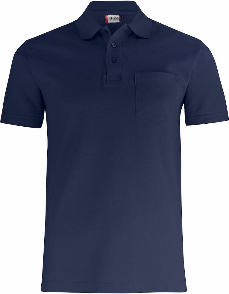 CLIQUE Basic Polo Pocket Dark navy (580)