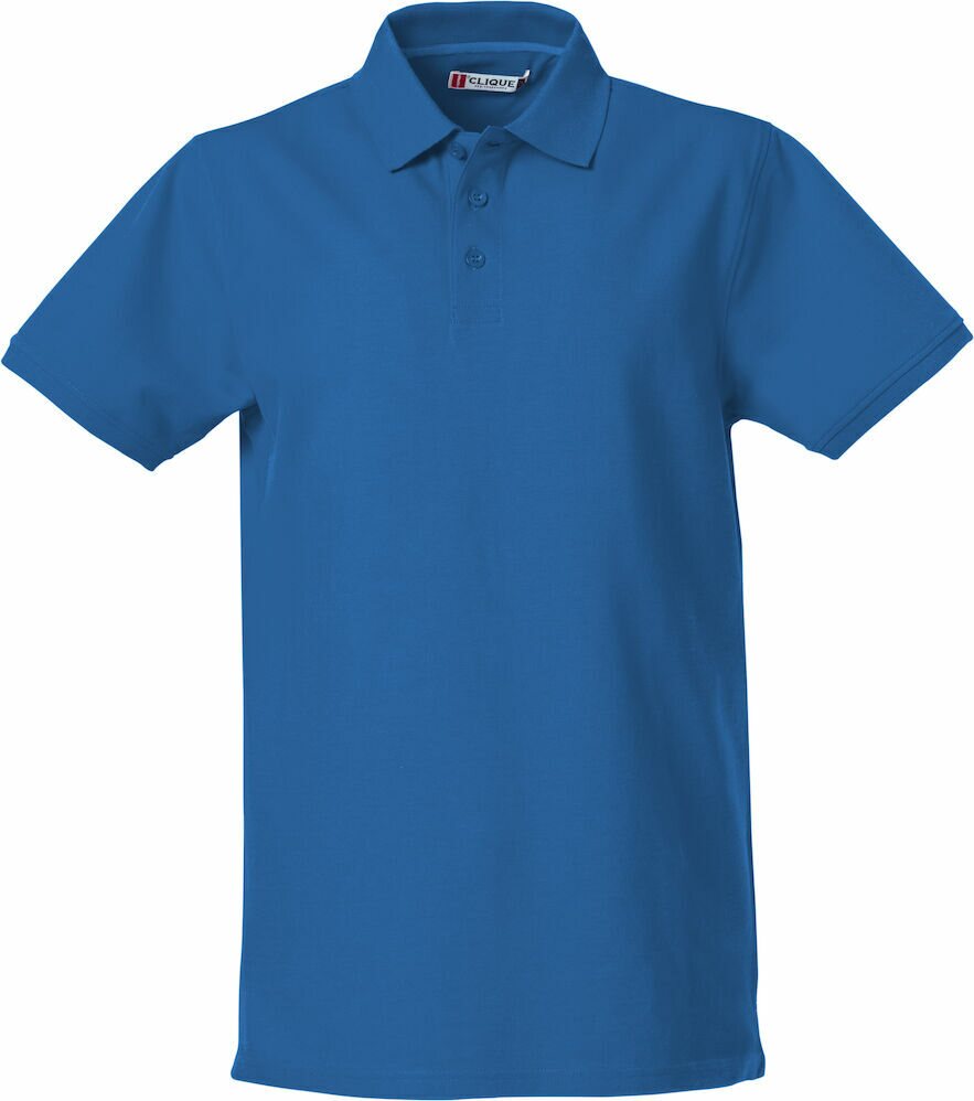 CLIQUE Heavy Premium Polo Royal blue (55)
