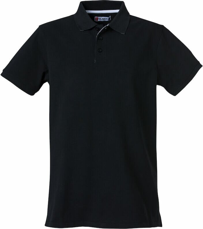 CLIQUE Heavy Premium Polo Black (99)